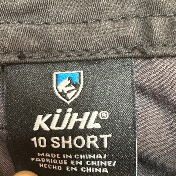 Kuhl Legendary Pants sz 10 Short Dark Grey Utility Pants Hiking Roll up Pants - Picture 7 of 10